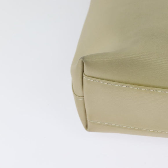 BURBERRY Shoulder Bag Canvas Beige Auth BA3662