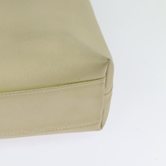 BURBERRY Shoulder Bag Canvas Beige Auth BA3662