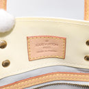 LOUIS VUITTON Monogram Vernis Reade PM Hand Bag Perle M91336 LV Auth BA3673-17