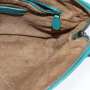 BOTTEGA VENETA INTRECCIATO Shoulder Bag Leather Green Auth BA3676-18