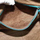 BOTTEGA VENETA INTRECCIATO Shoulder Bag Leather Green Auth BA3676-11