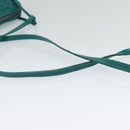 BOTTEGA VENETA INTRECCIATO Umhängetasche Leder Grün Auth BA3676-7