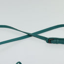 BOTTEGA VENETA INTRECCIATO Shoulder Bag Leather Green Auth BA3676-8