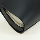 LOEWE Anagram Ikebana Shoulder Bag Leather Black Gold Auth BA3690-12