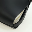 LOEWE Anagram Ikebana Shoulder Bag Leather Black Gold Auth BA3690-13