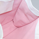 CHANEL COCO Mark Tote Bag Canvas White Silver CC Auth BA3697-18