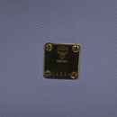 MCM Chain Shoulder Bag Leather Lavende Gold Auth BA3698-12