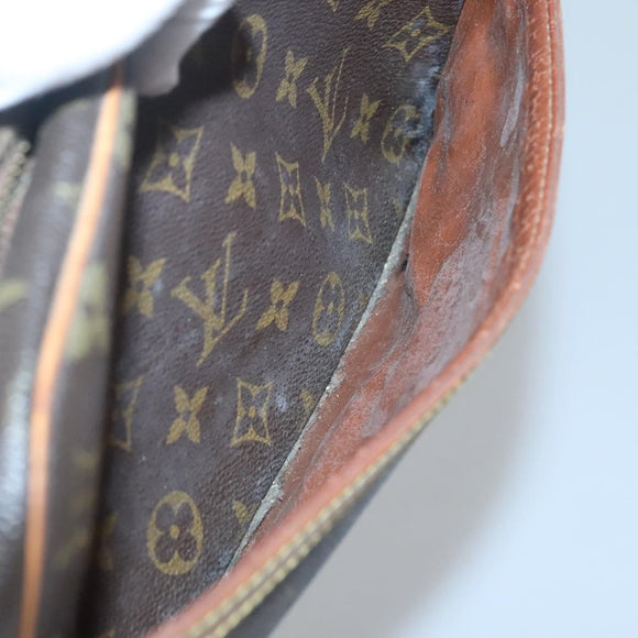 LOUIS VUITTON Monogram Compiegne 28 Clutch Bag M51845 LV Auth BA3702