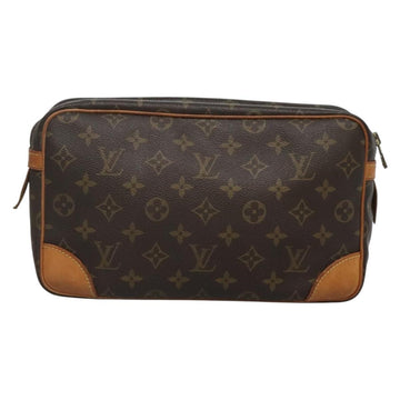 LOUIS VUITTON Monogram Compiegne 28 Clutch Bag M51845 LV Auth BA3702 - 0