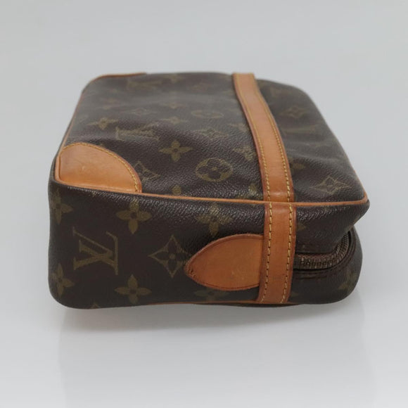 LOUIS VUITTON Monogram Compiegne 28 Clutch Bag M51845 LV Auth BA3702