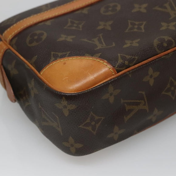 LOUIS VUITTON Monogram Compiegne 28 Clutch Bag M51845 LV Auth BA3702
