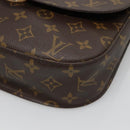 LOUIS VUITTON Monogram Saint Cloud GM Shoulder Bag M51242 LV Auth BA3705-15