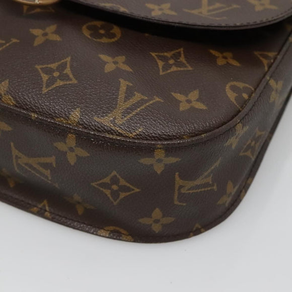 LOUIS VUITTON Monogram Saint Cloud GM Shoulder Bag M51242 LV Auth BA3705