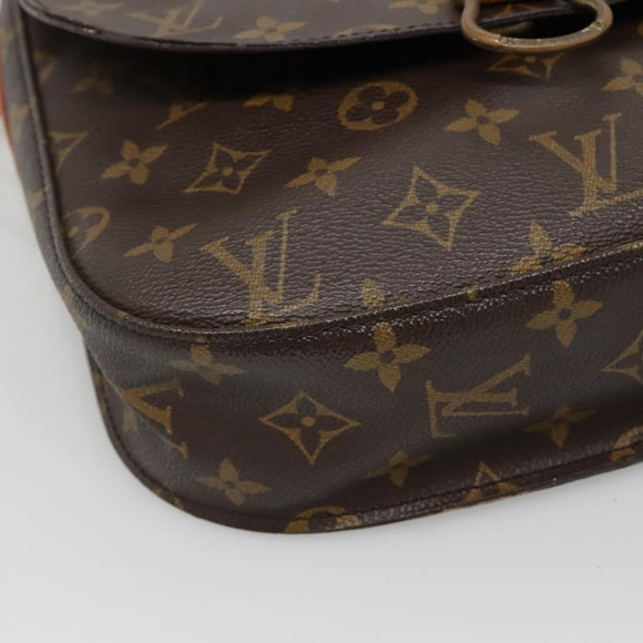 LOUIS VUITTON Monogram Saint Cloud GM Shoulder Bag M51242 LV Auth BA3705