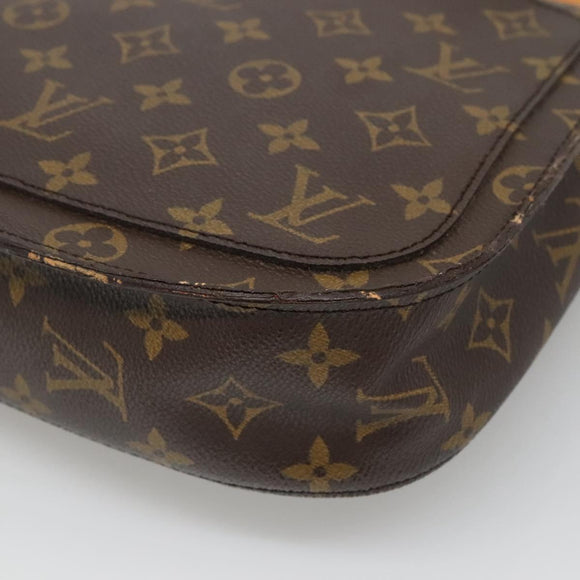 LOUIS VUITTON Monogram Saint Cloud GM Shoulder Bag M51242 LV Auth BA3705