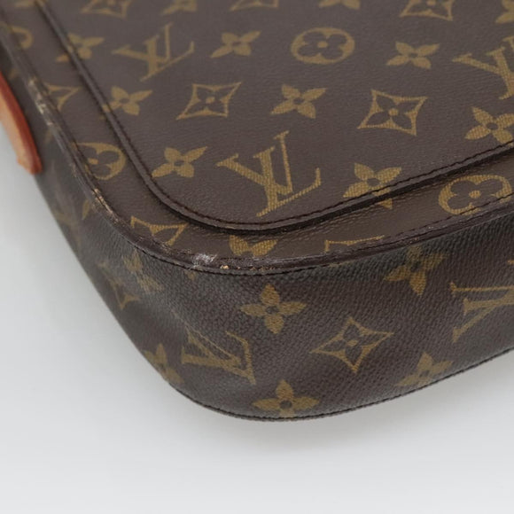 LOUIS VUITTON Monogram Saint Cloud GM Shoulder Bag M51242 LV Auth BA3705