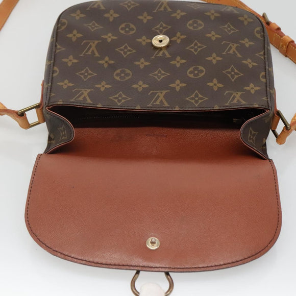 LOUIS VUITTON Monogram Saint Cloud GM Shoulder Bag M51242 LV Auth BA3705