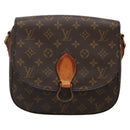 LOUIS VUITTON Monogram Saint Cloud GM Shoulder Bag M51242 LV Auth BA3705-13
