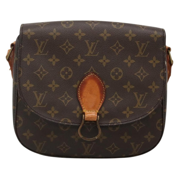LOUIS VUITTON Monogram Saint Cloud GM Shoulder Bag M51242 LV Auth BA3705