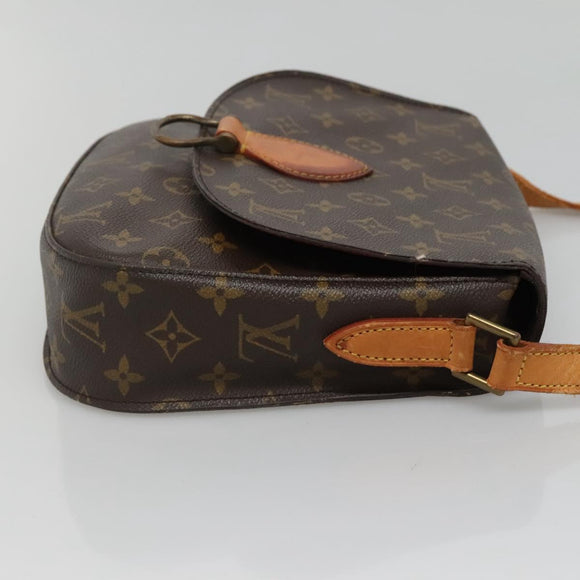 LOUIS VUITTON Monogram Saint Cloud GM Shoulder Bag M51242 LV Auth BA3705