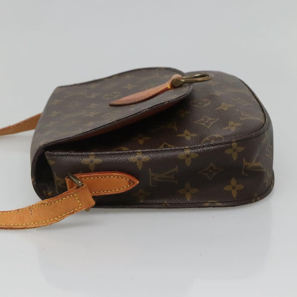 LOUIS VUITTON Monogram Saint Cloud GM Shoulder Bag M51242 LV Auth BA3705