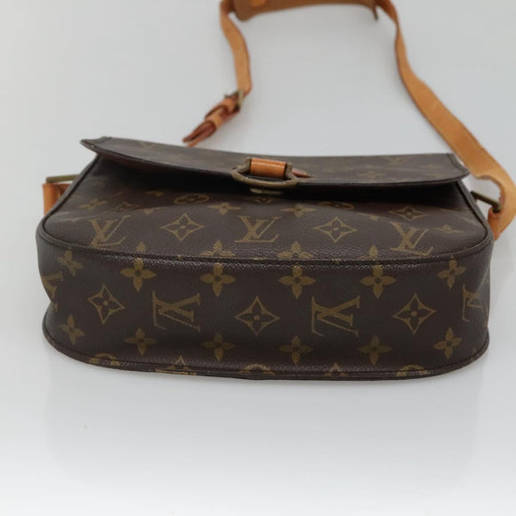 LOUIS VUITTON Monogram Saint Cloud GM Shoulder Bag M51242 LV Auth BA3705