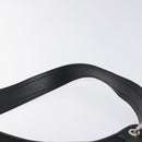 Salvatore Ferragamo Shoulder Bag Canvas Black Silver Auth BA3712-8