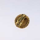 CHANEL COCO Mark Earring metal Gold CC Auth BA3718-7