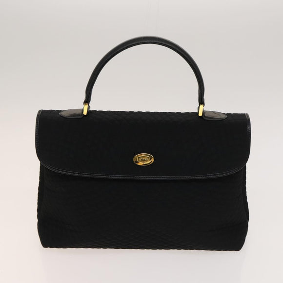 BALLY Shoulder Bag Leather 2Set Black Brown Auth BA3726