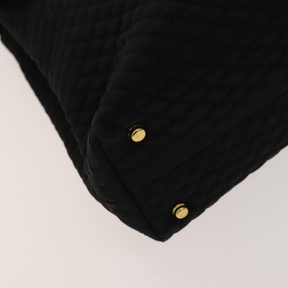 BALLY Shoulder Bag Leather 2Set Black Brown Auth BA3726