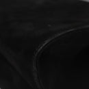 Salvatore Ferragamo Vala Hand Bag Suede 2way Black Gold Auth BA373-18