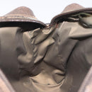 GUCCI GG Supreme Web Sherry Line Clutch Bag PVC Beige Gold Red Auth BA3731-16