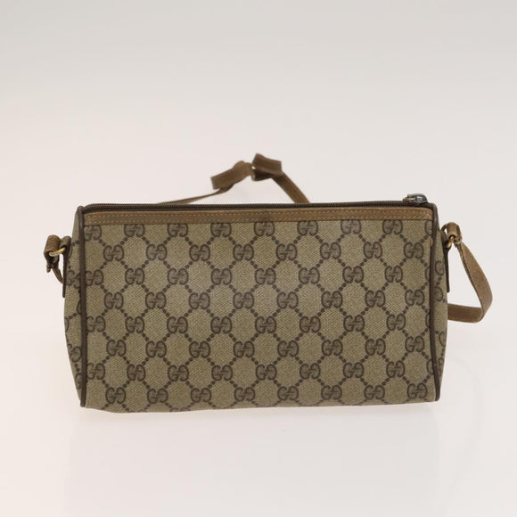 GUCCI PRADA GG Supreme Shoulder Bag Nylon PVC 2Set Pink Beige Auth BA3733