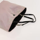 GUCCI PRADA GG Supreme Shoulder Bag Nylon PVC 2Set Pink Beige Auth BA3733-5