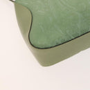 ETRO Paisley Shoulder Bag PVC Canvas 2Set Green Brown Auth BA3734-8