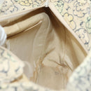 CHANEL Camelia COCO Mark Tote Bag Cotton Multicolor CC Auth BA3738-20