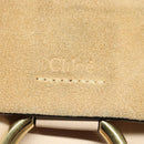 Chloe Fay Hand Bag Leather 2way Pink Gold Auth BA3740-18