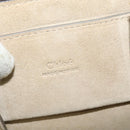 Chloe Fay Hand Bag Leather 2way Pink Gold Auth BA3740-19