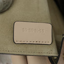 Chloe Fay Hand Bag Leather 2way Pink Gold Auth BA3740-12