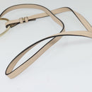 Chloe Fay Hand Bag Leather 2way Pink Gold Auth BA3740-7