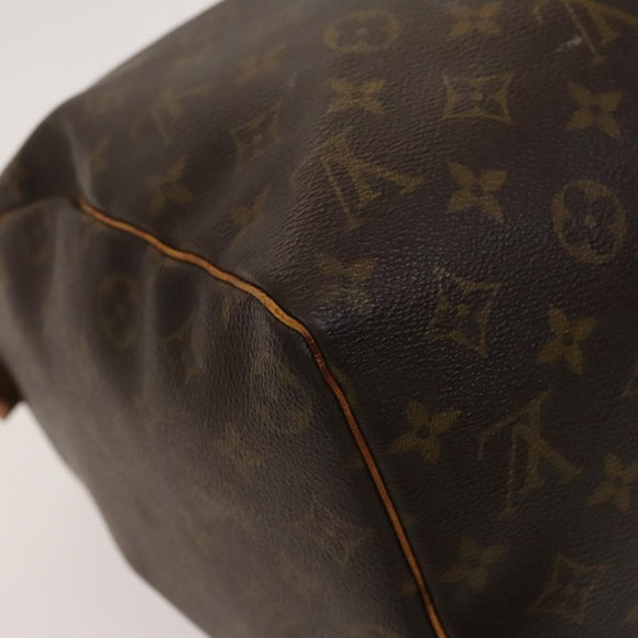 LOUIS VUITTON Monogram Keepall 45 Boston Bag M41428 LV Auth BA3744