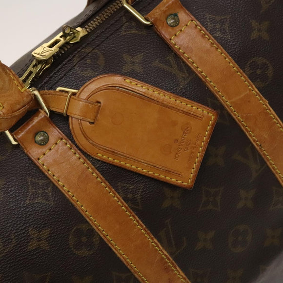 LOUIS VUITTON Monogram Keepall 45 Boston Bag M41428 LV Auth BA3744
