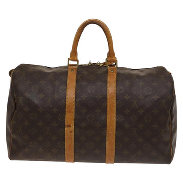 LOUIS VUITTON Monogram Keepall 45 Boston Bag M41428 LV Auth BA3744 - 0