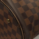 LOUIS VUITTON Damier Ebene Marais Shoulder Bag N42240 LV Auth BA3759-14