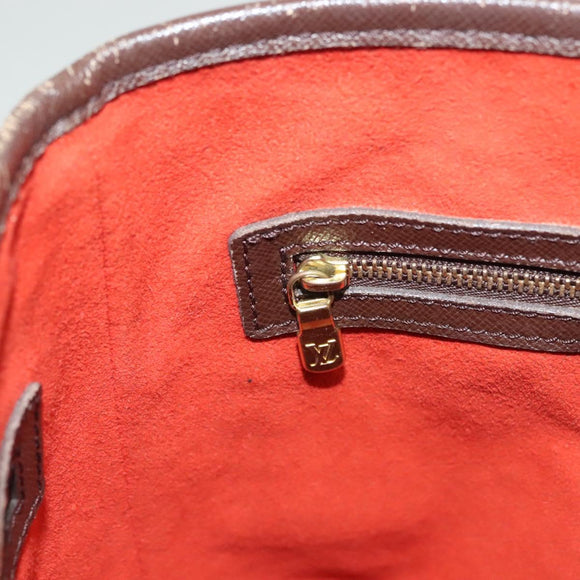 LOUIS VUITTON Damier Ebene Marais Shoulder Bag N42240 LV Auth BA3759