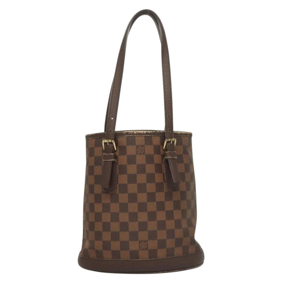 LOUIS VUITTON Damier Ebene Marais Shoulder Bag N42240 LV Auth BA3759