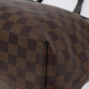 LOUIS VUITTON Damier Ebene Jena MM Tote Bag N41013 LV Auth BA3760-10