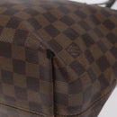LOUIS VUITTON Damier Ebene Jena MM Tote Bag N41013 LV Auth BA3760-12