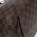 LOUIS VUITTON Damier Ebene Jena MM Tote Bag N41013 LV Auth BA3760-13