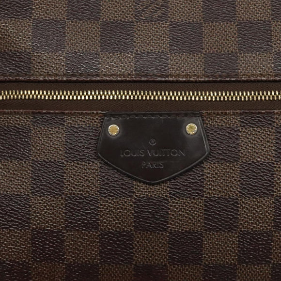LOUIS VUITTON Damier Ebene Jena MM Tote Bag N41013 LV Auth BA3760